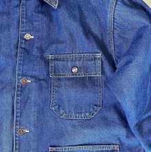 他の写真2: 80'S BIG MAC 裏地ブランケット デニム カバーオール インディゴ USA製 (VINTAGE)