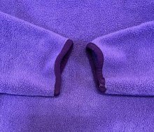 他の写真2: 80'S PATAGONIA 旧タグ 前V ガゼット付き クルーネック フリース パープル (VINTAGE)