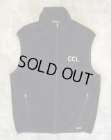 PATAGONIA "SYNCHILLA" 裾ロゴ フルジップ フリースベスト ブラック (VINTAGE)