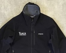他の写真1: 02'S PATAGONIA ソフトシェルジャケット ブラック 企業コラボ (VINTAGE)