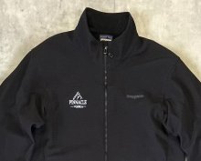 他の写真1: PATAGONIA 裏地POLARTEC WINDBLOCK ソフトシェルジャケット ブラック 企業コラボ (VINTAGE)