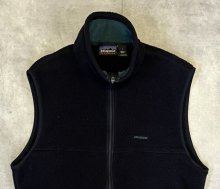 他の写真1: 90'S PATAGONIA "SYNCHILLA" フルジップ フリースベスト ブラック USA製 (VINTAGE)