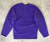 画像4: 80'S PATAGONIA 旧タグ 前V ガゼット付き クルーネック フリース パープル (VINTAGE) (4)