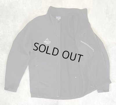 画像3: PATAGONIA 裏地POLARTEC WINDBLOCK ソフトシェルジャケット ブラック 企業コラボ (VINTAGE)