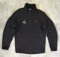 PATAGONIA 裏地POLARTEC WINDBLOCK ソフトシェルジャケット ブラック 企業コラボ (VINTAGE)