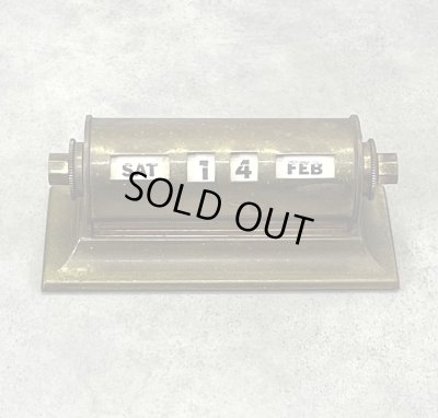 画像1: PARK SHERMAN ブラス製 デスクトップ パーペチュアルカレンダー (VINTAGE)