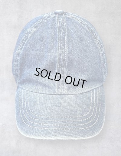 画像1: 90'S GAP 旧タグ デニム ベースボールキャップ インディゴ (VINTAGE)