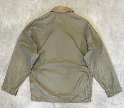 画像5: 90'S RALPH LAUREN チンスト付き ポプリン ハンティングジャケット カーキ (VINTAGE)