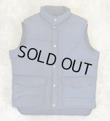 70'S LL Bean 筆記体タグ グースダウン ダウンベスト ネイビー (VINTAGE)