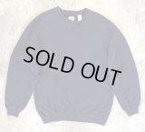 90'S GAP 旧タグ ヘビーウエイト 前Vガゼット付き スウェットシャツ ネイビー (VINTAGE)