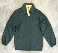 80'S LL Bean チンスト付き ナイロン コーチジャケット ダークグリーン USA製 (DEADSTOCK)