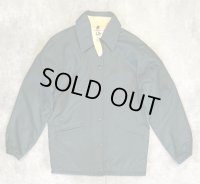 80'S LL Bean チンスト付き ナイロン コーチジャケット ダークグリーン USA製 (DEADSTOCK)