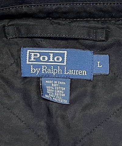 画像2: 90'S RALPH LAUREN "A-2" フライトジャケット IDEALジップ ブラック (VINTAGE)