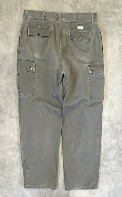 画像3: 90'S RALPH LAUREN "TARPOON PANT" プリーツ入り カーゴパンツ カーキ (VINTAGE)