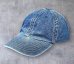 画像2: 90'S GAP 旧タグ デニム ベースボールキャップ インディゴ (VINTAGE) (2)
