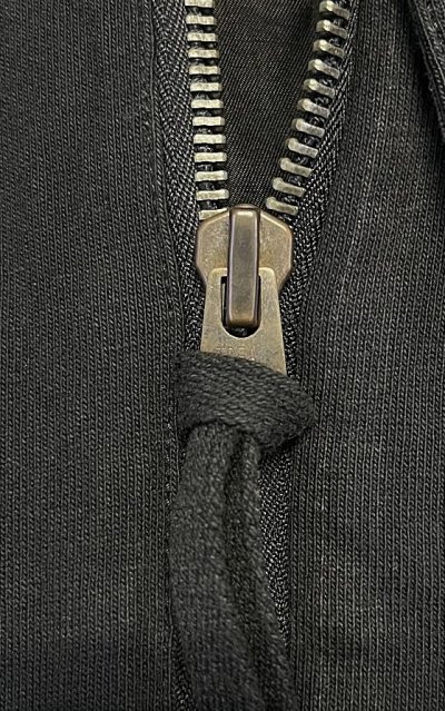 画像3: 90'S RALPH LAUREN "A-2" フライトジャケット IDEALジップ ブラック (VINTAGE)