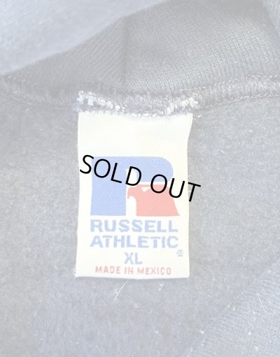 画像2: 90'S RUSSELL ATHLETIC プルオーバー スウェットパーカー ネイビー (VINTAGE)