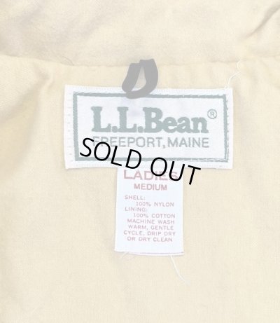 画像2: 80'S LL Bean チンスト付き ナイロン コーチジャケット ダークグリーン USA製 (DEADSTOCK)