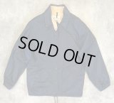 70'S LL Bean 筆記体タグ チンスト付き ナイロン コーチジャケット ネイビー USA製 (VINTAGE)