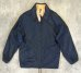 画像1: 70'S LL Bean 筆記体タグ チンスト付き ナイロン コーチジャケット ネイビー USA製 (VINTAGE) (1)