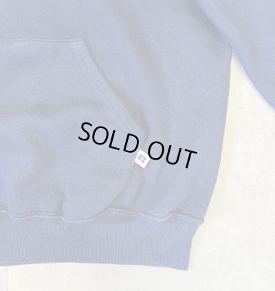 画像3: 90'S RUSSELL ATHLETIC プルオーバー スウェットパーカー ネイビー (VINTAGE)