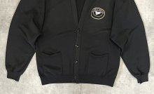 他の写真3: 80'S JERZEES "MARTHA'S VINEYARD" スウェット カーディガン ブラック USA製 (VINTAGE)