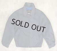 70'S CAMPUS 裏地ボア付き ナイロン ドリズラージャケット ネイビー TALONジップ USA製 (VINTAGE)