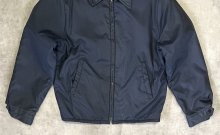 他の写真2: 70'S CAMPUS 裏地ボア付き ナイロン ドリズラージャケット ネイビー TALONジップ USA製 (VINTAGE)