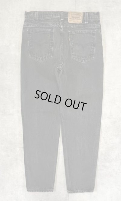 画像3: 90'S LEVIS 550 デニム ブラック W34L30 USA製 (VINTAGE)