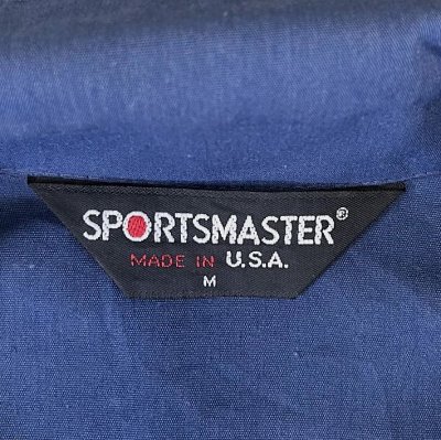 画像2: 80'S SPORTSMASTER 三角タグ ドリズラージャケット ネイビー USA製 (VINTAGE)