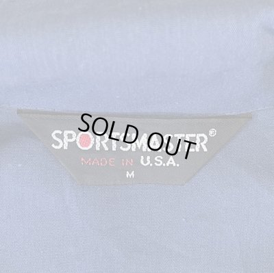 画像2: 80'S SPORTSMASTER 三角タグ ドリズラージャケット ネイビー USA製 (VINTAGE)