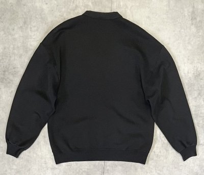 画像4: 80'S JERZEES "MARTHA'S VINEYARD" スウェット カーディガン ブラック USA製 (VINTAGE)