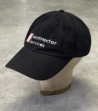 画像1: THE HOME PEPOT 6パネル ベースボールキャップ ブラック (USED)