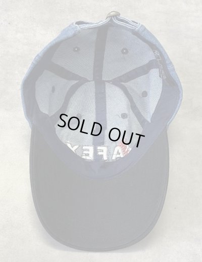 画像5: AFEX 6パネル ツートンカラー デニム ベースボールキャップ インディゴ/ブラック (USED)