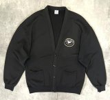 80'S JERZEES "MARTHA'S VINEYARD" スウェット カーディガン ブラック USA製 (VINTAGE)