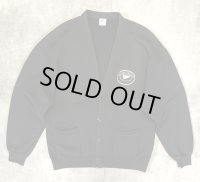 80'S JERZEES "MARTHA'S VINEYARD" スウェット カーディガン ブラック USA製 (VINTAGE)