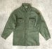 画像1: 70'S アメリカ軍 US ARMY OG107 コットンサテン ユーティリティシャツ (VINTAGE) (1)