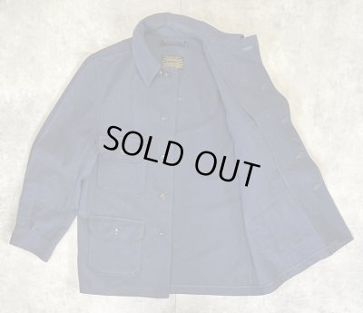 画像3: 50'S アメリカ軍 USAF "A-1A" 黒タグ 4ポケット ウールジャケット エアフォースブルー (VINTAGE)