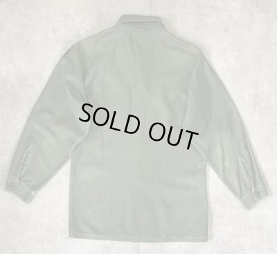 画像4: 70'S アメリカ軍 US ARMY OG107 コットンサテン ユーティリティシャツ (VINTAGE)