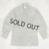 60'S アメリカ軍 US ARMY "JUNGLE FATIGUE 3rd" ノンリップ ファティーグジャケット M-R (VINTAGE)