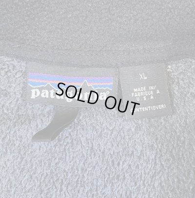 画像2: 02'S PATAGONIA 刺繍ロゴ R2 レギュレーター ハーフジップ フリース チャコール USA製 (VINTAGE)