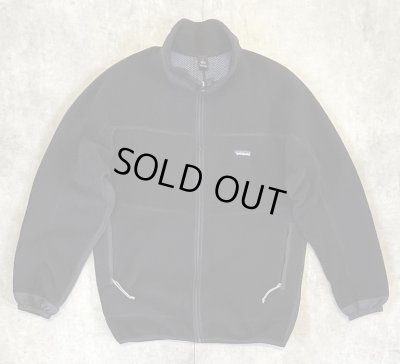 画像1: 90'S PATAGONIA 裏地P.E.F パーシャルエクリプス フリースジャケット ブラック USA製 (VINTAGE)