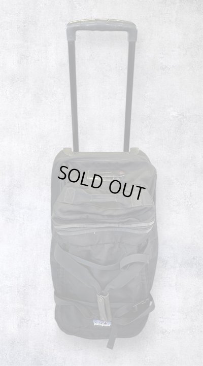 画像1: PATAGONIA "FREEWHEELER 66L" ナイロン キャリーバッグ ブラック (VINTAGE)