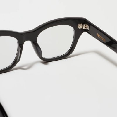 画像5: H OPTICAL "H-13" アイウェア ブラック/クリアレンズ (NEW)