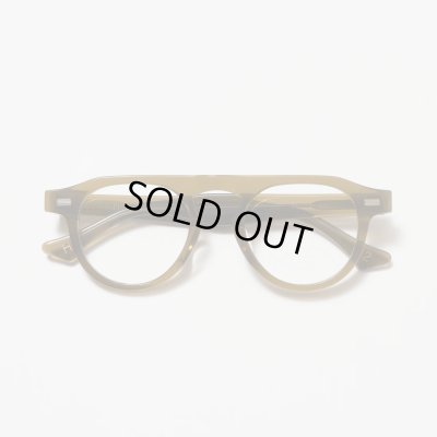 画像2: H OPTICAL "H-12" アイウェア オリーブ/クリアレンズ (NEW)