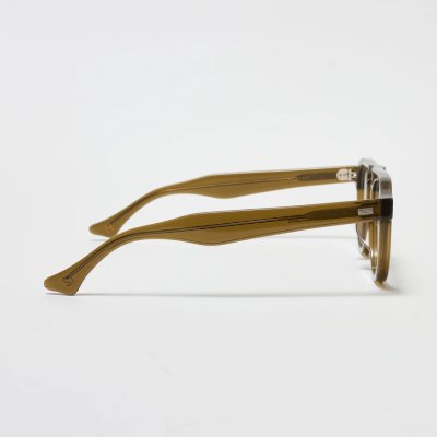 画像4: H OPTICAL "H-12" アイウェア オリーブ/クリアレンズ (NEW)