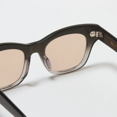 画像5: H OPTICAL "H-13" サングラス フェードグレー/ミッドブラウンレンズ (NEW)