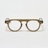 H OPTICAL "H-12" アイウェア オリーブ/クリアレンズ (NEW)