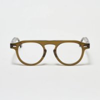 H OPTICAL "H-12" アイウェア オリーブ/クリアレンズ (NEW)