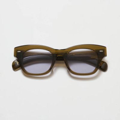 画像2: H OPTICAL "H-13" サングラス オリーブ/ライトグレーレンズ (NEW)